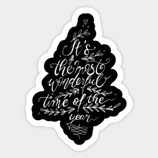 The most wonderful time Sticker